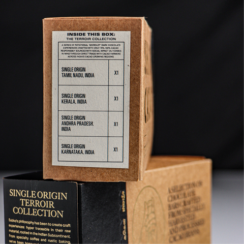 [FULL] The Terroir Collection: Collection Box of 4 Single Origin Bars