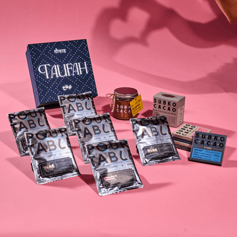 Ishq wala Taufah: Drip Coffee Bags + Chocolate Series + Spread